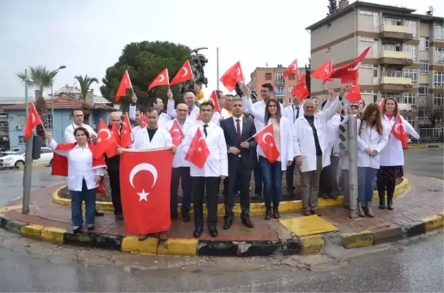 Soma'dan Afrin'e İstiklal Marşı ile Destek