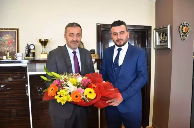 Hakemler Emniyet Müdürü Turanlı'yı Ziyaret Etti