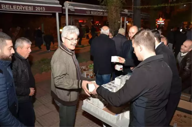 Bozüyük Belediyesi'nden 10 Bin Kandil Simidi