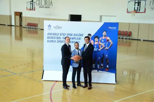 Anadolu Efes Basketbol Yaz Kampları'na Gloria Sports Arena Ev Sahipliği Yapacak