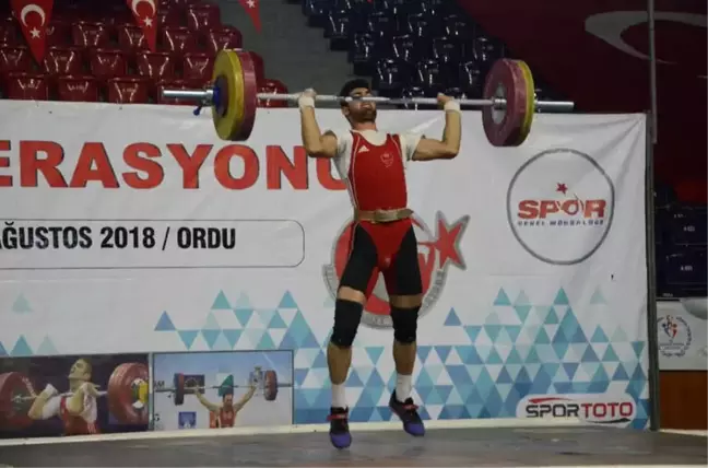 Ordu'daki Halter Şampiyonası Sona Erdi