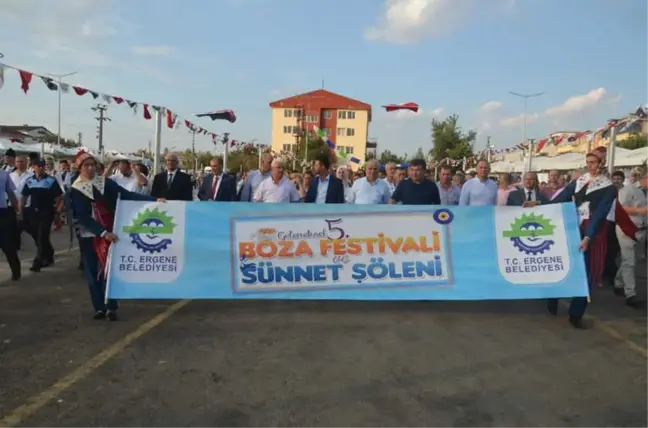 Ergene'de 5.boza Festivali ve Sünnet Şöleni Düzenlendi