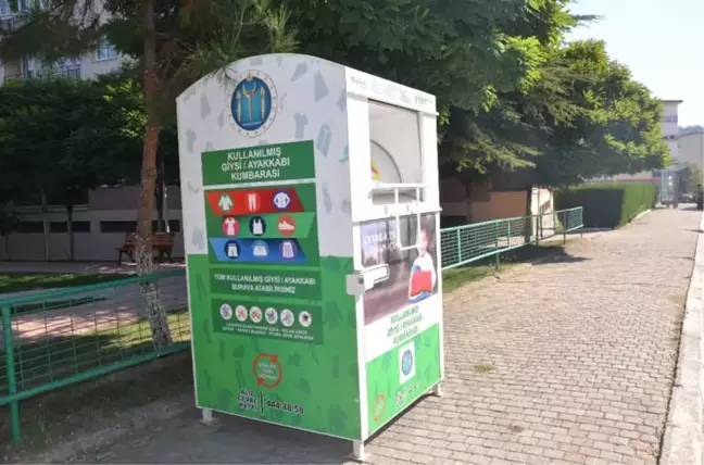 30 Ayrı Noktada Eski Elbise ve Kıyafetler Toplanıyor