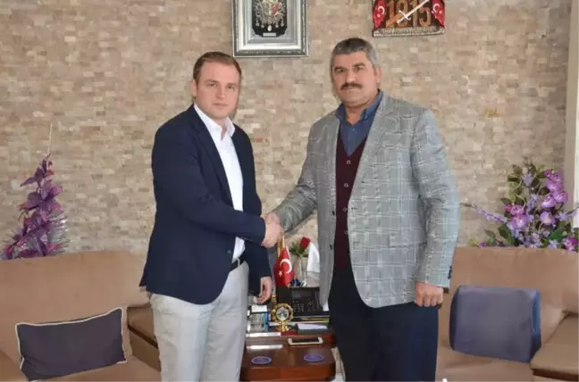 İlçe Kaymakamı Koşansu'dan Başkan Arayıt'a İadeyi Ziyaret