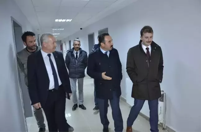 İl Müdürü Yıldız, Kaymakam Kurt ile Bir Araya Geldi