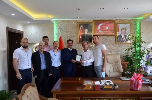 Günyüzülüler Derneği'nden Başkan Durgut'a ziyaret