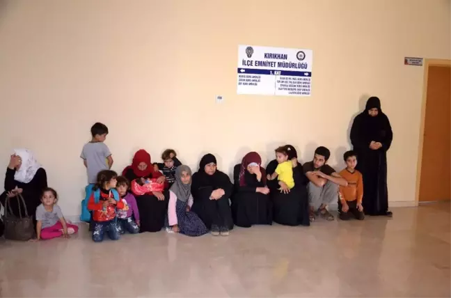 Hatay'da 18 düzensiz göçmen yakalandı