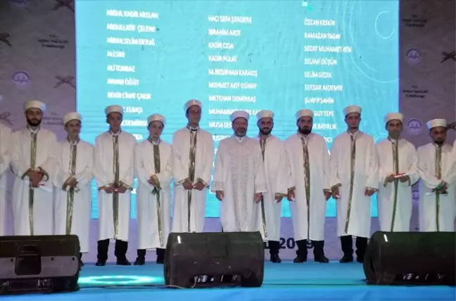 Diyanet İşleri Başkanı Erbaş'tan hafızlara: