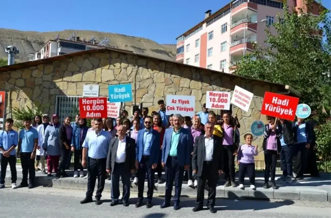 Darende'de sağlık için yürüyüş düzenlendi