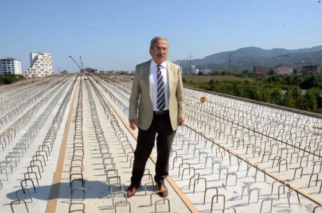236 metrelik köprü Ordu'nun trafiğini rahatlatacak