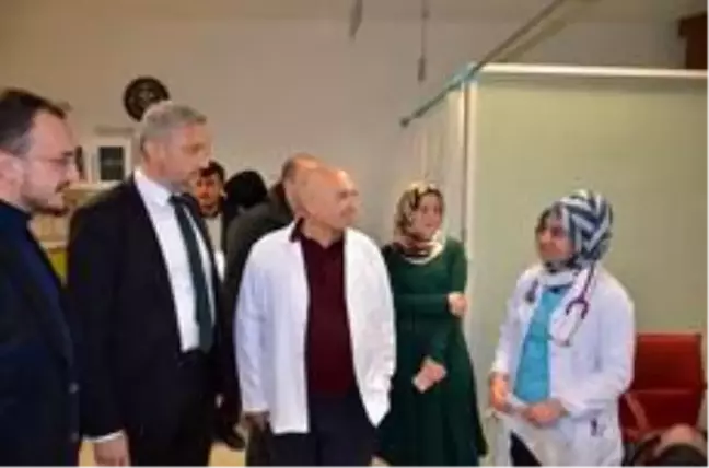 Başkan Biçer'den Başhekim Çağlar'a destek ziyareti