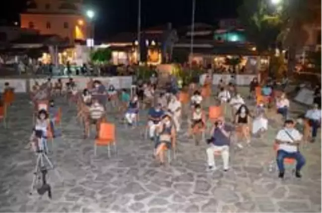 Marmaris'te sosyal mesafeli klasik müzik konseri