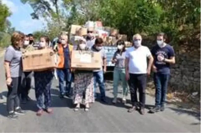 Son dakika haberleri | Kozan'daki orman yangını mağdurlarına yardım