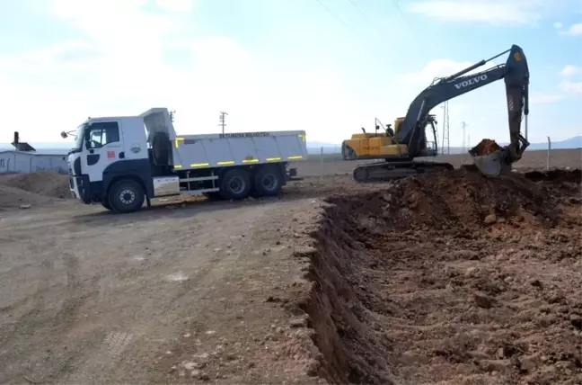 Beylikova'ya 200 hayvan kapasiteli yetiştirme alanı inşa ediliyor