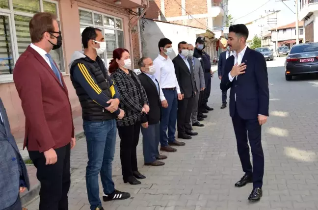 Hanönü'nde yeni kaymakam Ali Kurt göreve başladı