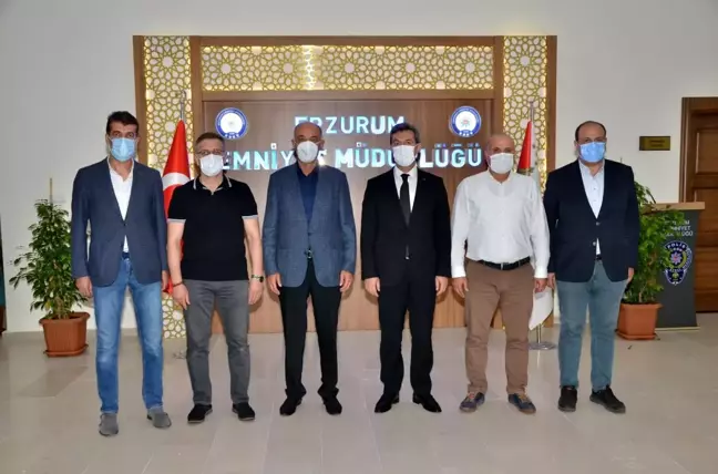Son dakika: ETSO yönetiminden, Emniyet Müdürü Tuncer'e ziyaret