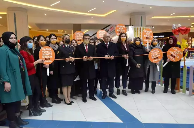 Erzurum'da kadına yönelik şiddete karşı uluslararası mücadele günü etkinlikleri