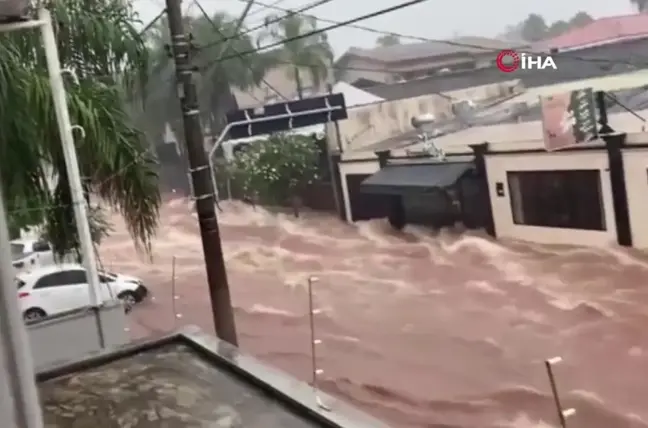 Son dakika: Brezilya'da şiddetli yağışlar sele neden oldu: 1 kayıp