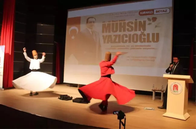 Muhsin Yazıcıoğlu vefatının 13. yılında Taşova'da anıldı