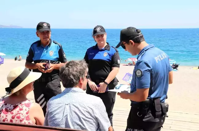 Son dakika haber: Antalya polisinden, sahilde boğulma ve güvenlik bilgilendirmesi