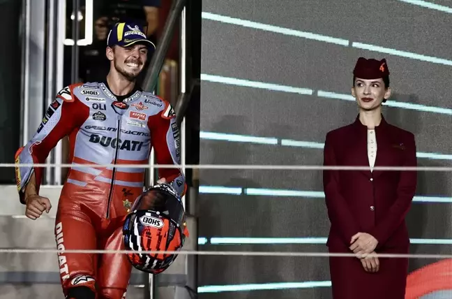 MotoGP Dünya Şampiyonası'nda İtalyan pilot Fabio Di Giannantonio birinci oldu