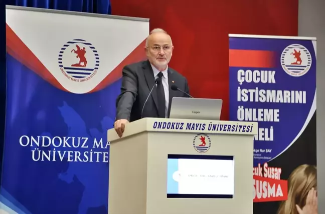 OMÜ Rektörü Ünal Yavuz: İstismar toplumu çökerten bir vakadır
