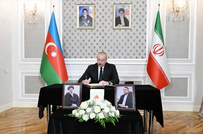 İlham Aliyev, İbrahim Reisi'nin vefatının büyük kayıp olduğunu söyledi