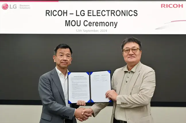 LG Electronics ve Ricoh'tan Stratejik Ortaklık