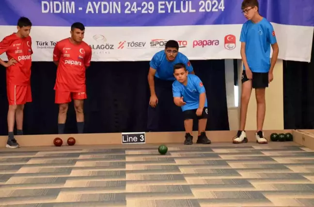 Didim'de Özel Sporcuların Bocce Müsabakaları Yapıldı