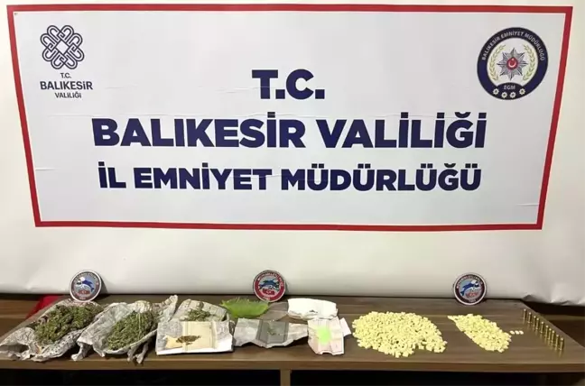 Bandırma'da Uyuşturucu Operasyonu: 895 Hap Ele Geçirildi