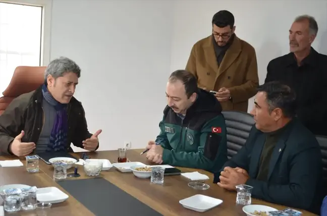 Ali Şahin Barak Sulama Projesi'ni İnceledi