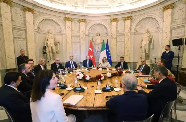 Türkiye-İtalya 4. Hükümetlerarası Zirvesi başladı