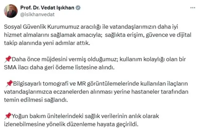 SMA İlaçı Geri Ödeme Listesine Alındı