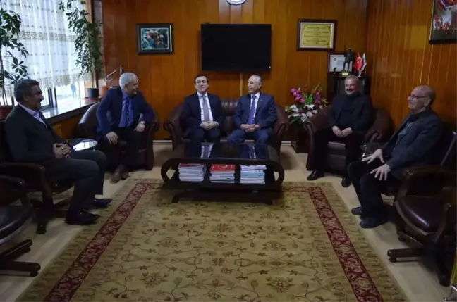 Rektör Kızılay'dan Esnaf Kuruluşlarına Ziyaret