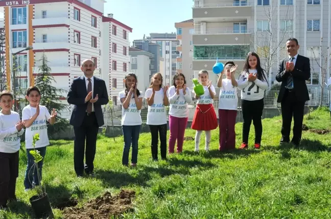 İlkadım'da Çocuklara Ağaç Sevgisi Aşılandı