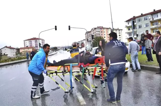 Çorum'da Zincirleme Trafik Kazası: 4 Yaralı