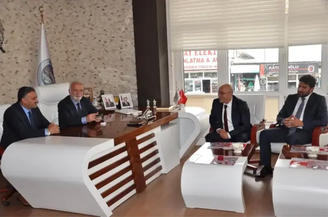 Vekil Elitaş ve İl Yönetiminden Develi'ye Teşekkür Ziyareti