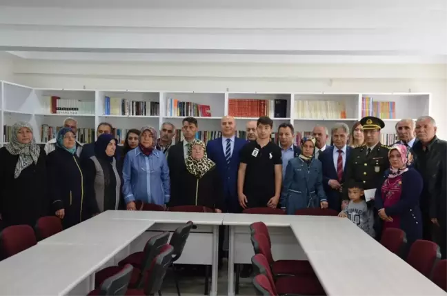 Şehit Uzman Çavuş Musa Saydam Adına Kütüphane Açıldı