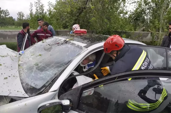 Seydişehir'de Trafik Kazası: 2 Yaralı