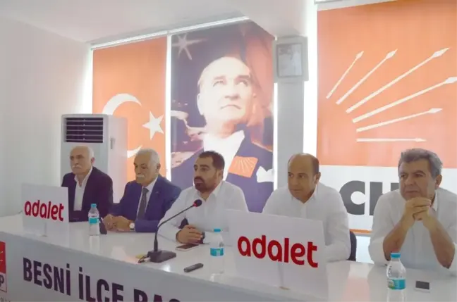 Besni CHP İlçe Başkanlığında Bayramlaşma