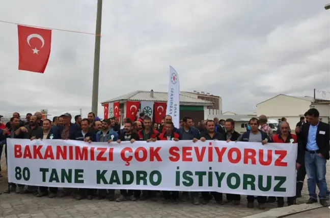Bakan Arslan, Şeker Fabrikasının 24. Pancar Alım Kampanya Törenine Katıldı