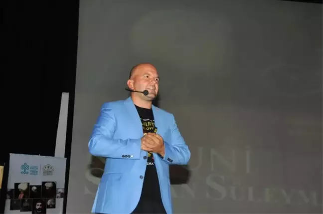 Yazar Talha Uğurluel Akşehir'de Kanuni'yi Anlattı