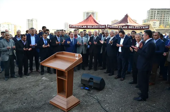 Pursaklar'da Temel Atma ve Açılış Töreni