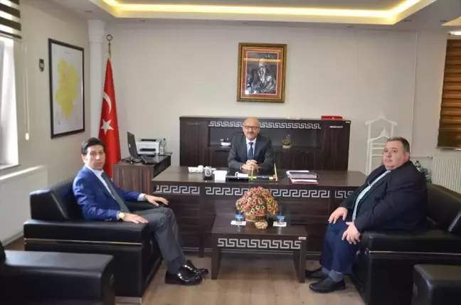 Hayrabolu Kaymakamı Bayata'ya Ziyaret
