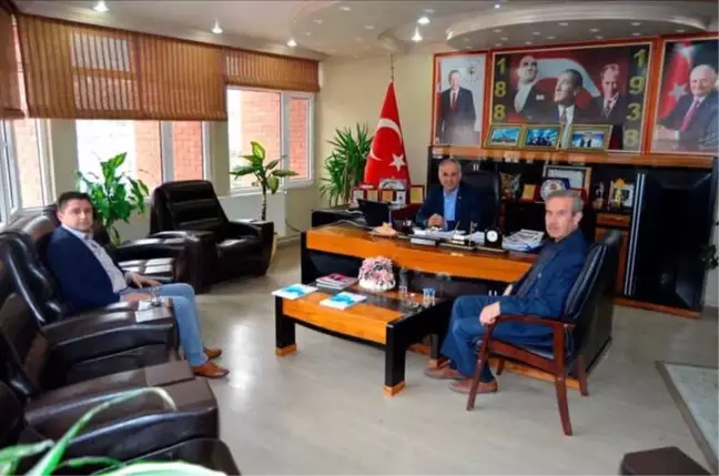 Hizmet- İş Sendikası'ndan Başkan Yaman'a Ziyaret