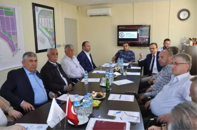 Gönen Deri Osb'de Başkan Yusuf Çetinkaya