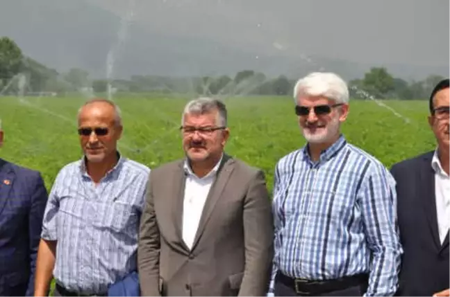 Babasultan Barajı'ndan Tarım Alanlarının Sulanmasına Başlandı