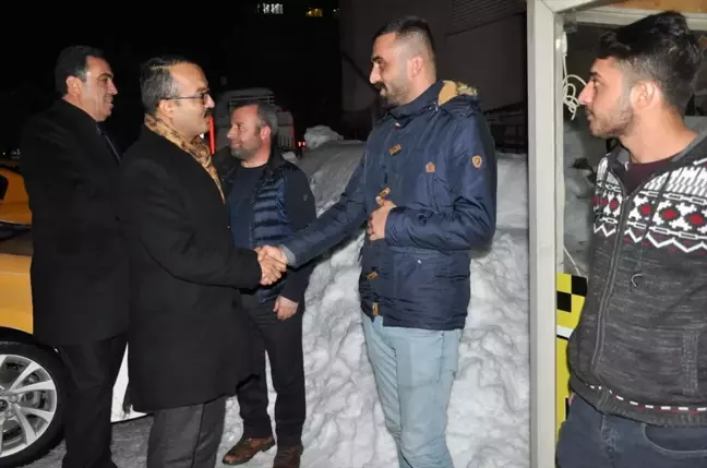 Kaymakam Kendüzler, Karla Mücadele Çalışmalarını İnceledi