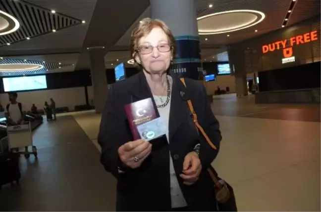 69 yıl sonra Türkiye'ye geldi ve ilk sözü