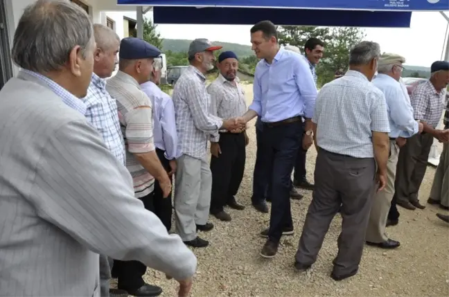Kaymakam Ürkmezer köylülerle bir araya geldi